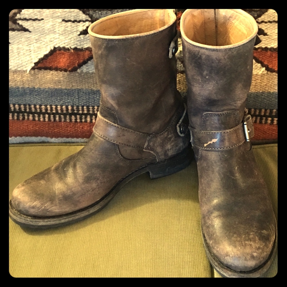Frye Combat Boots
